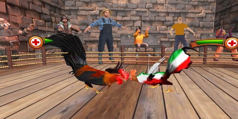 Giao diện và hình ảnh trong game đá gà 3D hấp dẫn